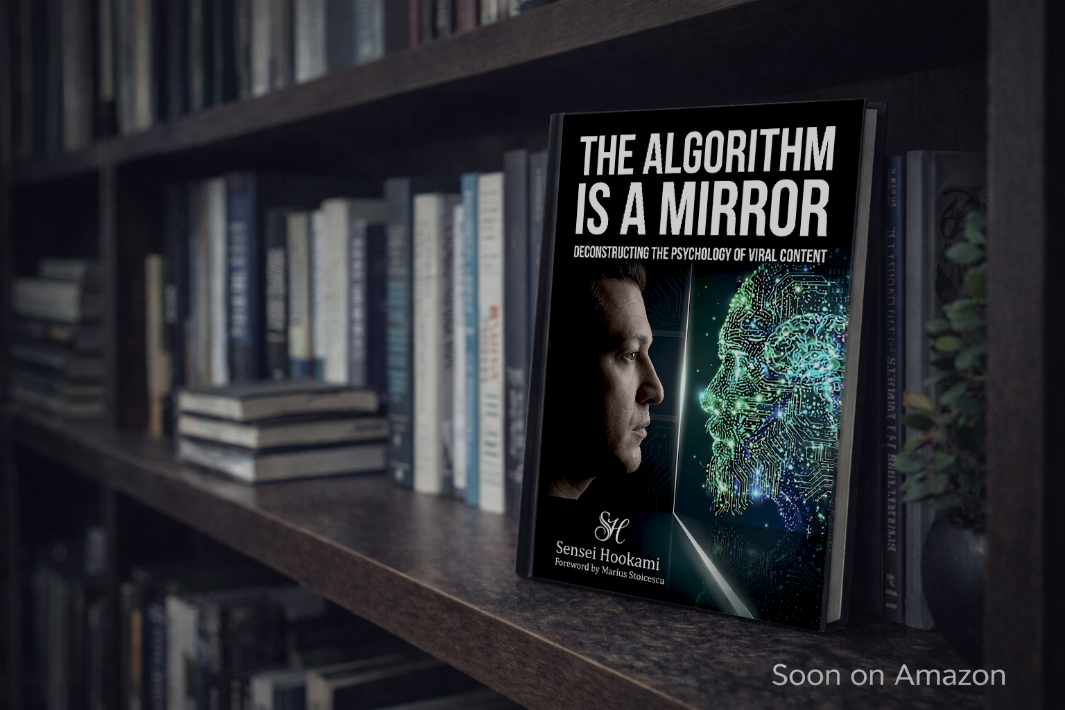The Algorithm Is a Mirror — book cover, available on Amazon and Kindle Unlimited